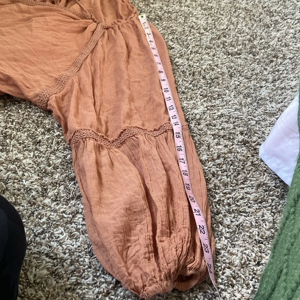 Free People In The Moment Dress Color Doe Size Large - Picture 14 of 15